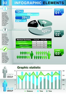 矢量商務(wù)信息圖表在金融信息咨詢(xún)服務(wù)中的應(yīng)用